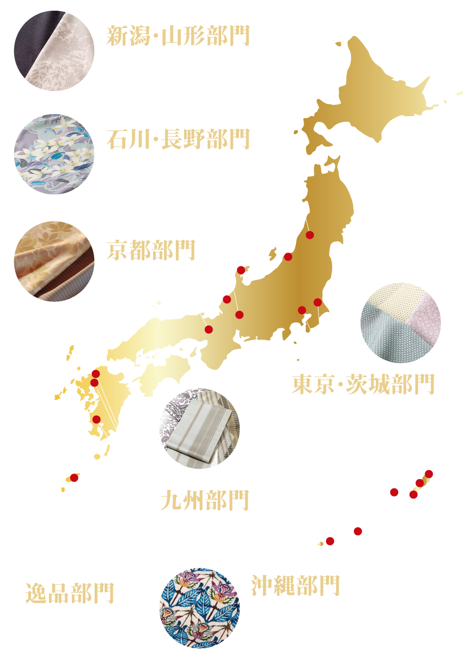 日本和装ブリリアンツ2019部門紹介