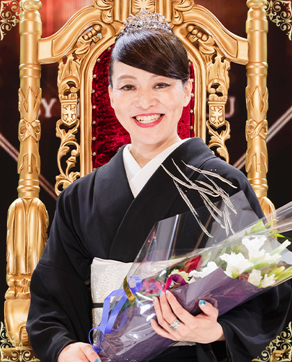 日本和装 きものブリリアンツ2019 京都部門 菅家 奈津子さん