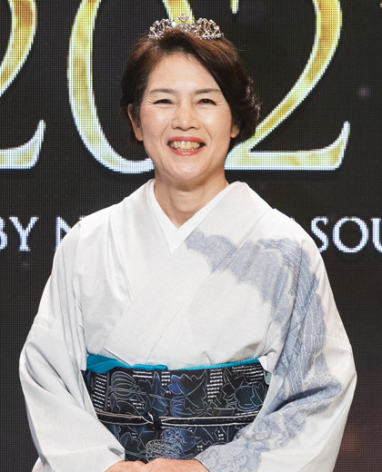 日本和装 きものブリリアンツ2021 石川部門 田中 三枝子さん