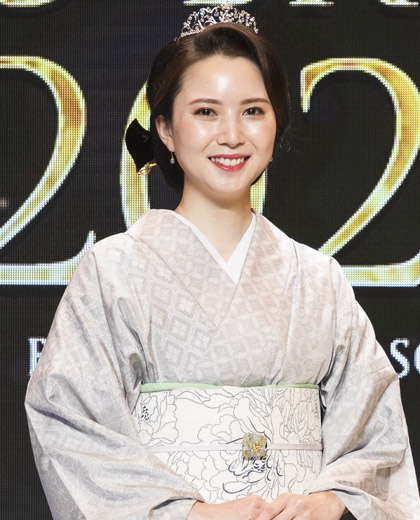 日本和装 きものブリリアンツ2021 九州部門 別府 宏美さん