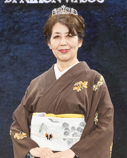 日本和装 きものブリリアンツ2025 【新潟部門】大崎 乃武子さん