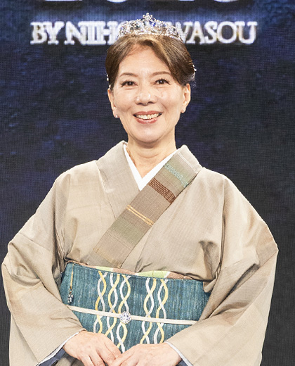 日本和装 きものブリリアンツ2025 【逸品部門】鷲見 照代さん